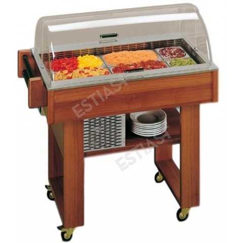 Salad bar ψυχόμενο 100εκ CARRELLO Frostemily