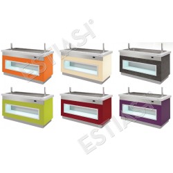 Salad bar θερμαινόμενο για 4 GN 170εκ INFRICO