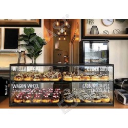 Neutral countertop display case 119cm SAYL