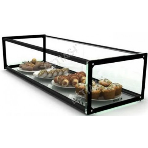 Neutral countertop display case 119cm SAYL