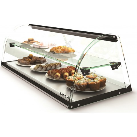 Neutral display case 2 floors 119cm SAYL