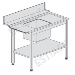 Rack-Conveyor dishwasher RC 1640 ALFA