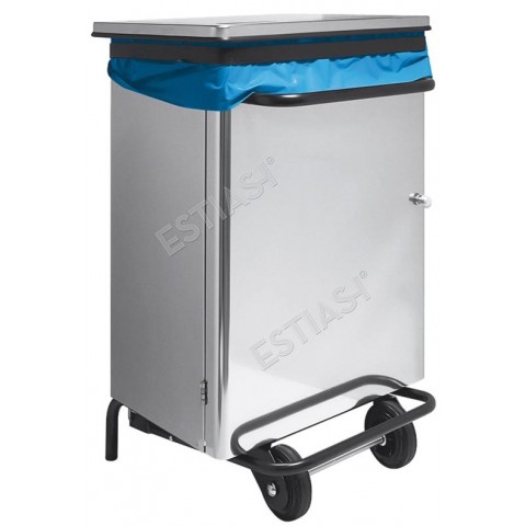 Waste bin 70Lt Metalcarreli