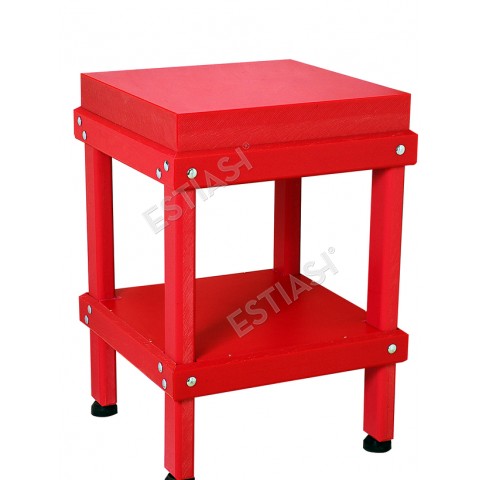Polyethylene chopping block 60x60cm