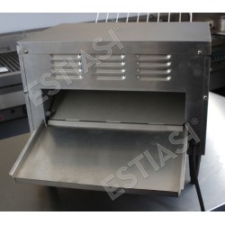 Conveyor toaster for 500pcs/h