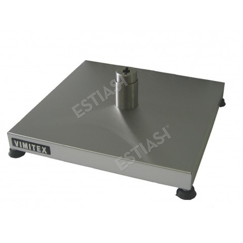 Spit base inox with ball bearing system