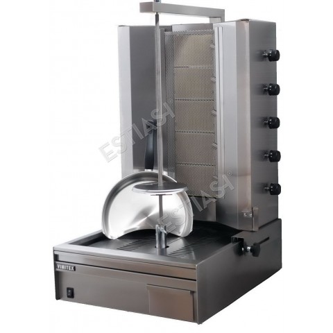 Gyros gas grill for 60Kg