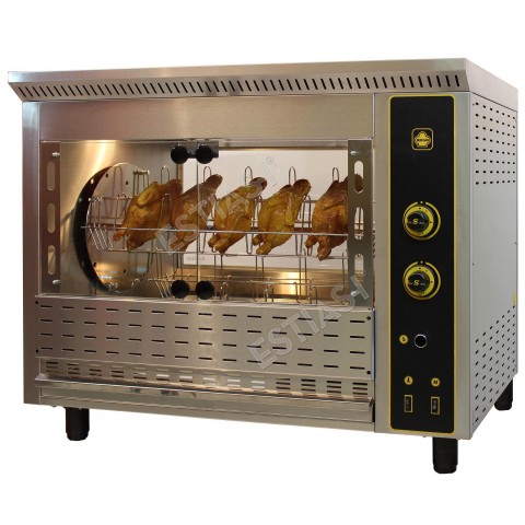 SERGAS T24G gas chicken grill with baskets