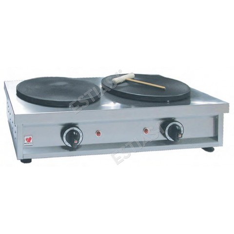 NORTH HF42 electric crepe roaster 2x40cm