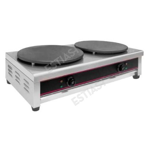 Double electric crepe maker 40cm