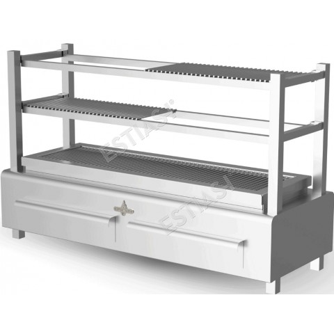 Επαγγελματική ψησταριά επιτραπέζια GR120B ROBATA GRILL