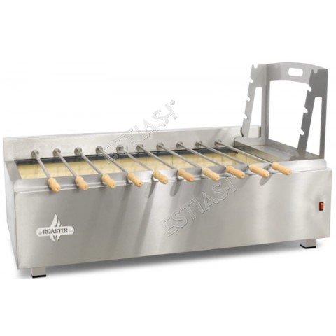 Commercial tabletop grill with 9 skewers CHURRASCO GRILL