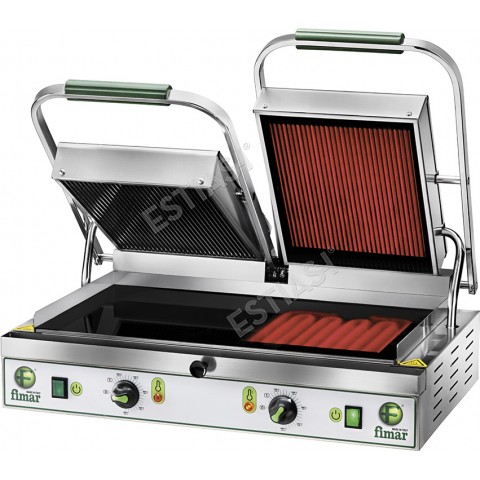 Double ceramic panini grill PV55 FIMAR