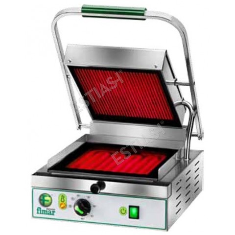 Ceramic single panini grill PV27 FIMAR