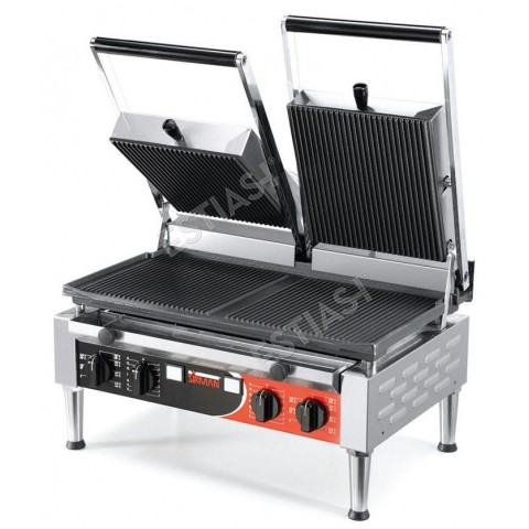 Double grooved panini grill 4,5kW SIRMAN