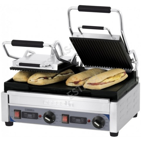 Commercial double panini grill 