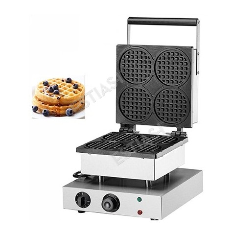 4 round mould waffle maker 225