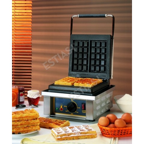 Professional waffle maker square Roller Grill
