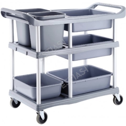 General use cart with baskets