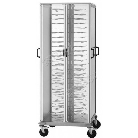 Cabinet trolley for 88 plates
