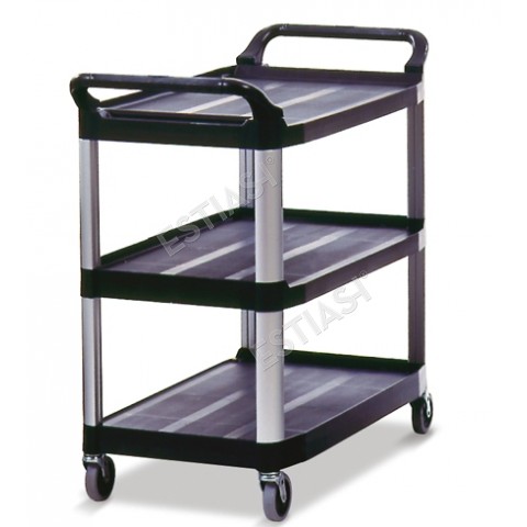 3-deck aluminum cart 85cm