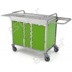 Breakfast distribution trolley 100cm