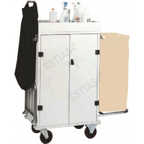 Multi-purpose laundry cart 