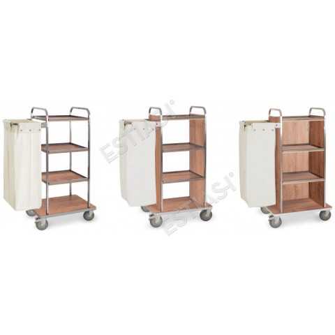 Maid trolley with 1 bag METALCARRELLI