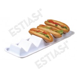 Sandwich wave shaped tray