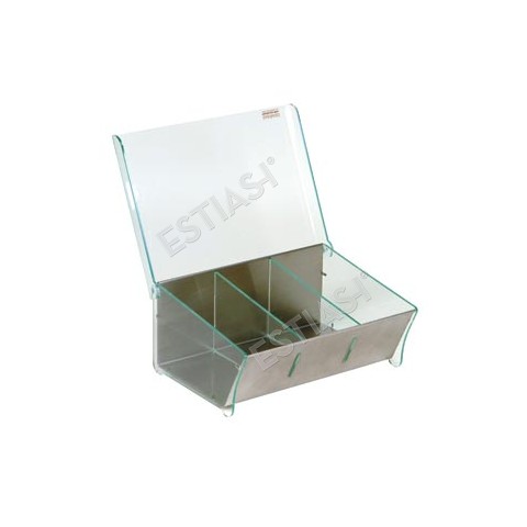 3 Compartment coffee bar organizer 25cm