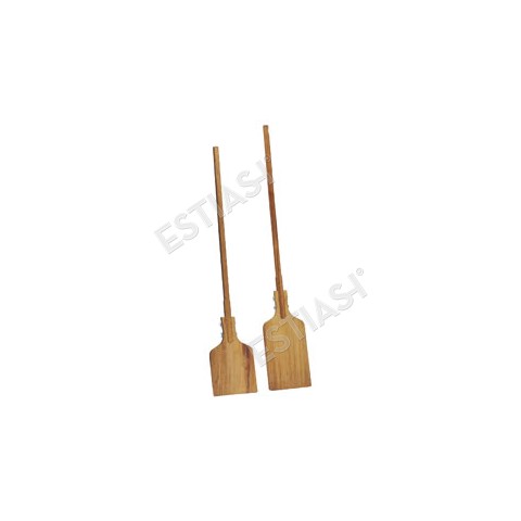 Small wooden oven shovel