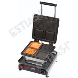 Πλάκα Waffle Sandwich με THERMOCOOK (δεν συμπεριλαμβάνεται)