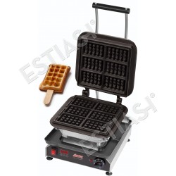 Πλάκα βάφλα Rahm σε ξυλάκι με THERMOCOOK (δεν συμπεριλαμβάνεται)