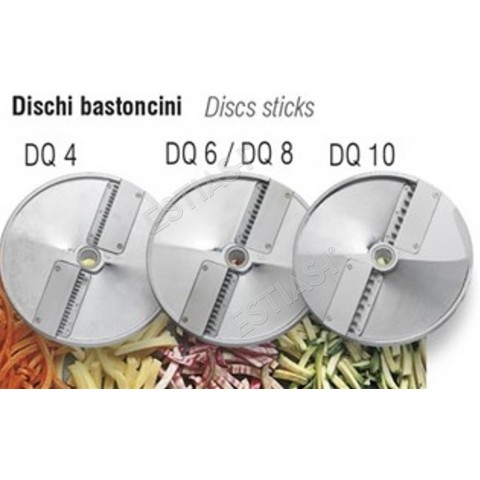 Julienne disc 10mm DQ10 TM ALL - TM TG SIRMAN
