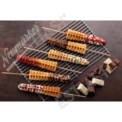 Πλάκα βάφλα Lolly σε ξυλάκι για THERMOCOOK