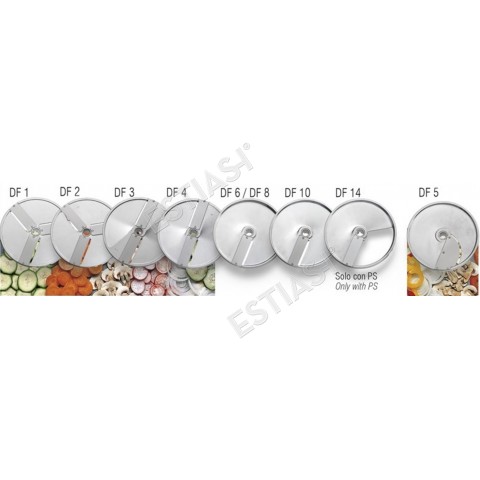 Slicing disc 5mm for tomato DF5 TM ALL - TM TG SIRMAN