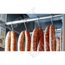 Meat rail for refrigerated cabinets INOMAK