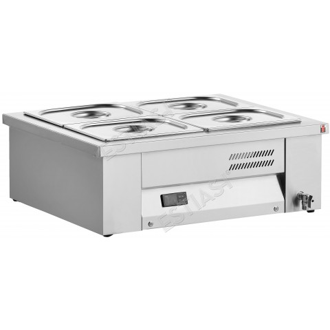 Portable Bain Marie 2 GN INOMAK