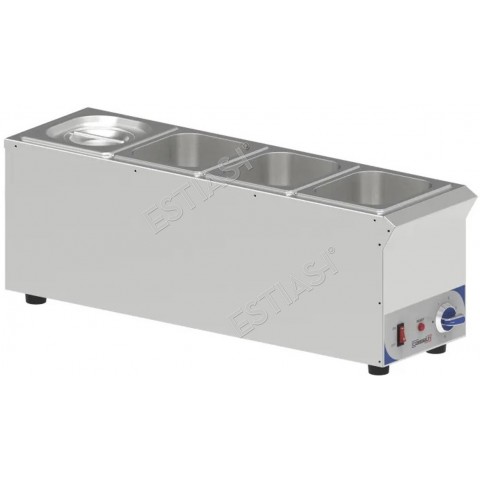 Bain-marie for sauce 4 x GN 1/6