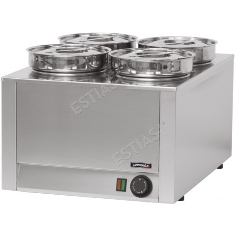 Bain-marie for sauce 4 containers