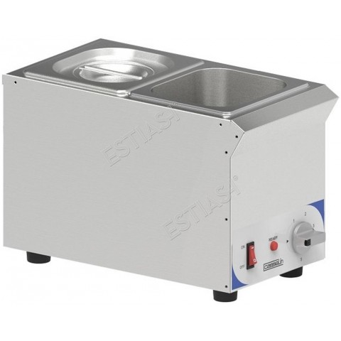 Bain-marie for sauce 2 x GN 1/6