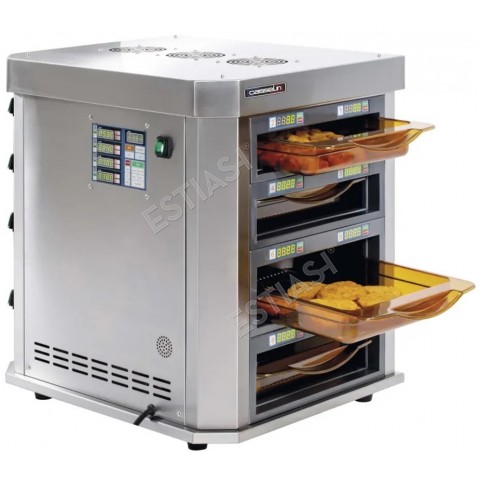 Storage and temperature holding cabinet vertical Pass through 63cm