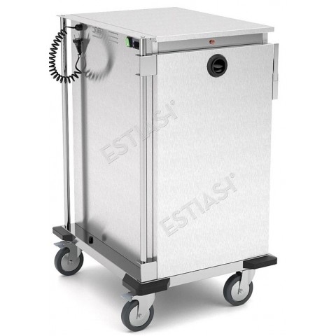 Dry heating banquet cart 8 tins 60x04cm