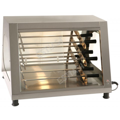 SERGAS B9 heating display for 9 skewers