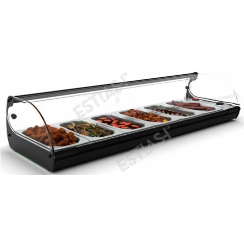 Heated display case 119cm STANDARD SAYL