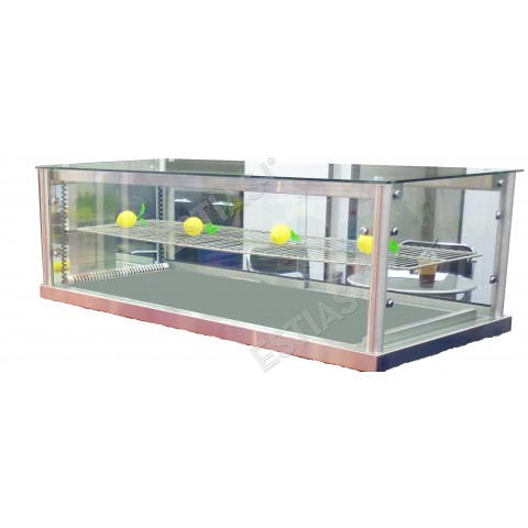 Counter top heated display 100cm