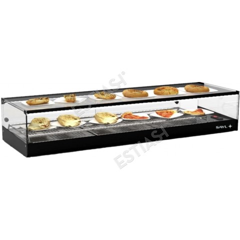 Heated countertop display case 119εκ SAYL