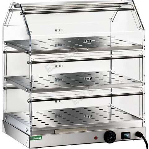 Βιτρίνα θερμαινόμενη 50εκ 3 επιπέδων Βιτρίνα θερμαινόμενη 50εκ 3 επιπέδων