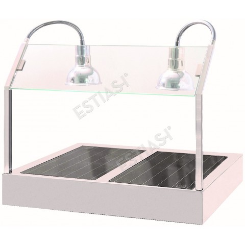 KOS2 hatcon with 2 lamps & pyrex surface