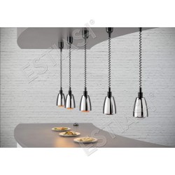 Hanging heated lamp ROCAM